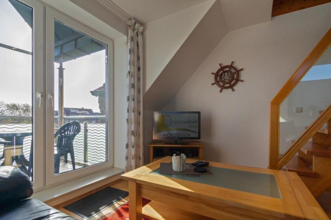 Ferienwohnung-Noerddiek-Strandnaehe-Meerblick Norddeich  Exterior photo
